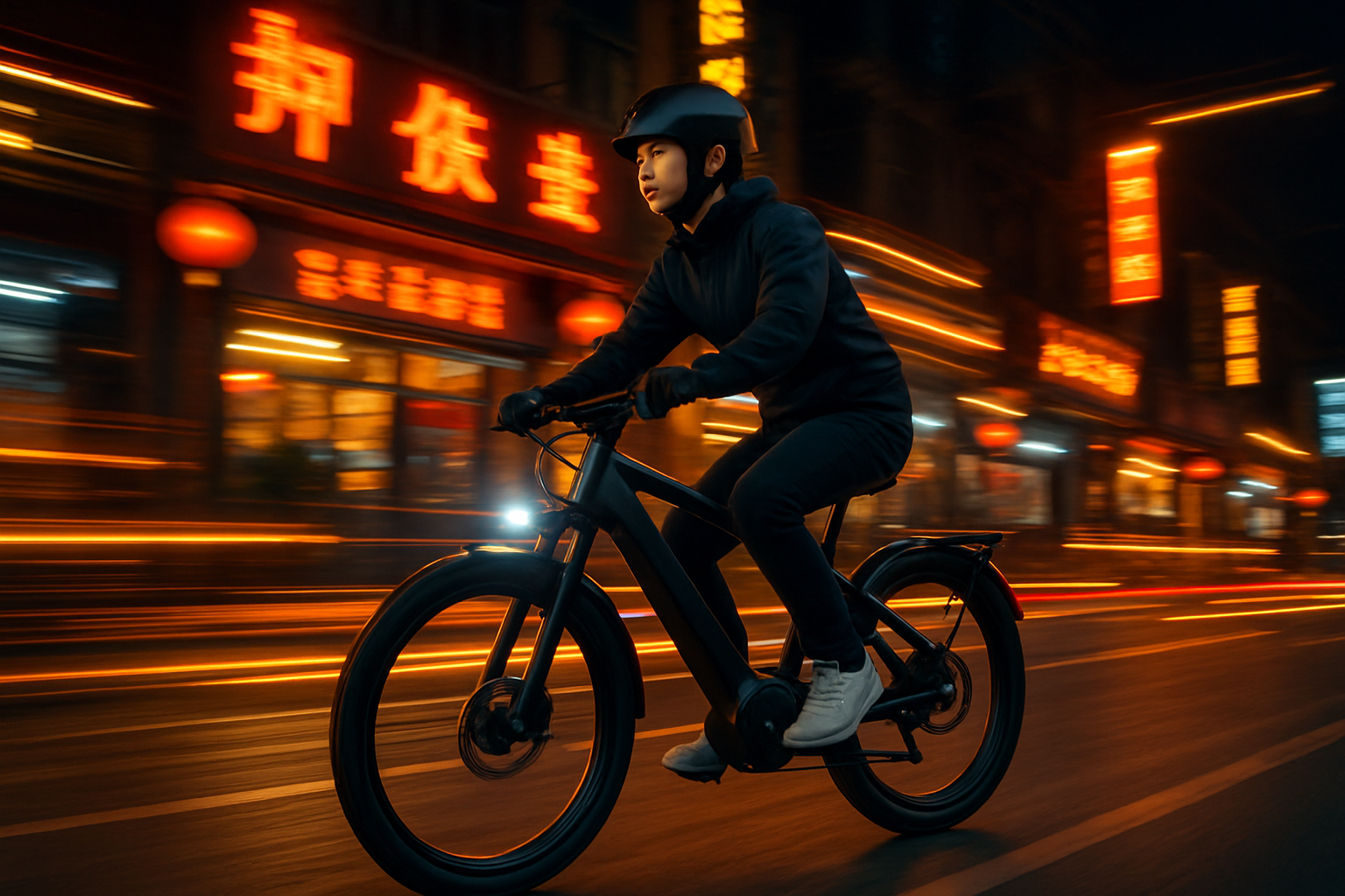 赛克城市骑行场景